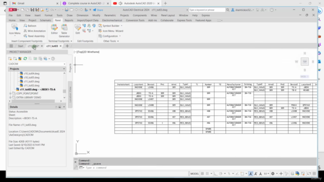 AutoCAD Electrical 2024: A Tutorial Series – Screenshot 3