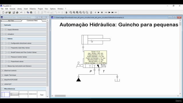 Automação Hidráulica - Exercícios Resolvidos – Screenshot 4