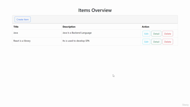 Fullstack Development with Angular17 SpringBoot3 Bootstrap5 – Screenshot 1