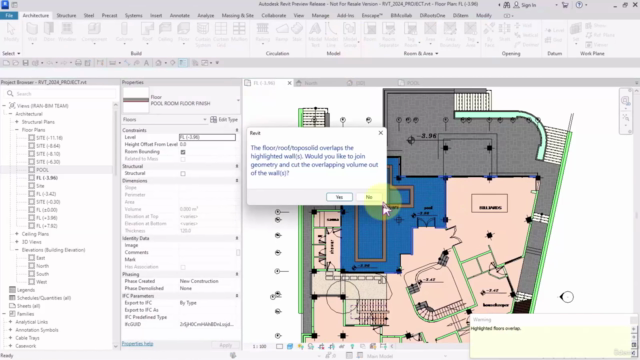 Villa Project- Project-Based Revit Architecture 2024 – Screenshot 3
