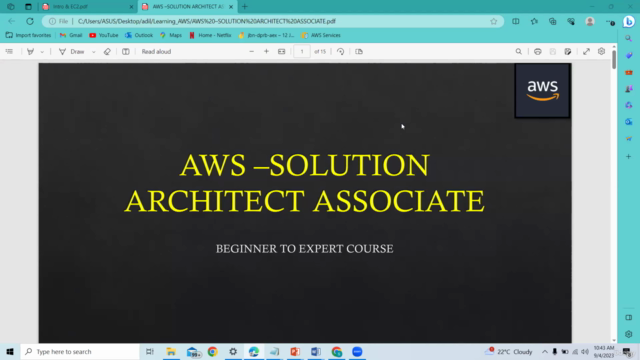AWS Solutions Architect- Cloud Design and Implementation – Screenshot 1