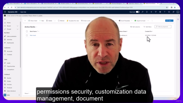 Microsoft DYNAMICS 365 CRM – Screenshot 1