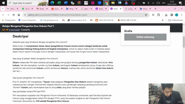 Belajar Mengenal Pengantar Ilmu Hukum Part 1 – Screenshot 1