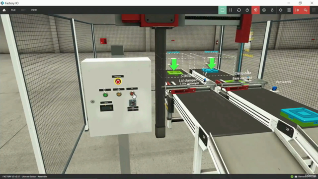 SIEMENS TIA PORTAL Advanced Level, Factory IO PLC Course Pt2 – Screenshot 2