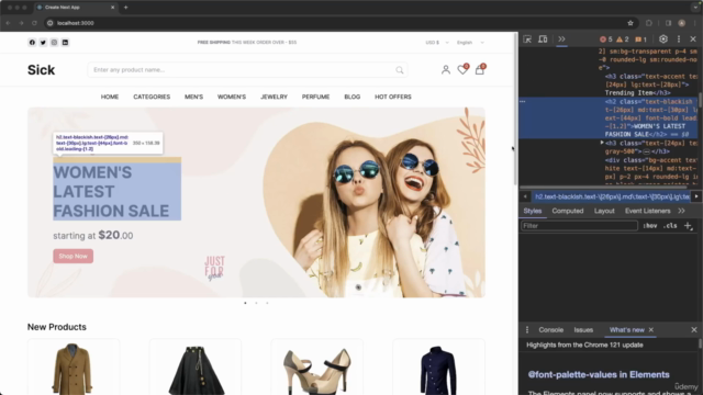 Next.js With Tailwind CSS-Build a Frontend Ecommerce Project – Screenshot 3