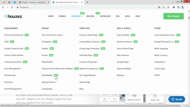 Crea un sitio web de Real State en WordPress con HOUZEZ – Screenshot 3