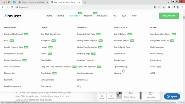 Crea un sitio web de Real State en WordPress con HOUZEZ – Screenshot 4