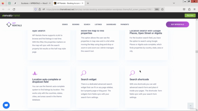 Curso completo de WP Rentals para WordPress – Screenshot 2