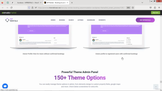 Curso completo de WP Rentals para WordPress – Screenshot 4