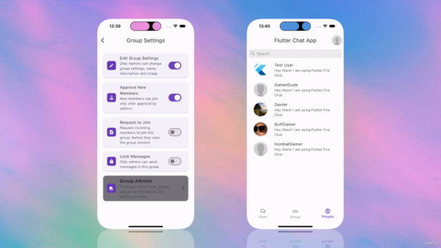 Flutter & Firebase Feature-Rich Chat App with Copilot – Screenshot 2