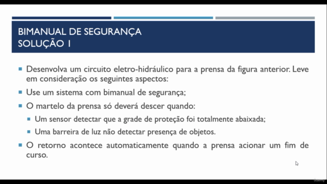 Automação Eletro-hidráulica - Exercícios Resolvidos – Screenshot 1