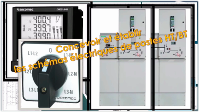 Concevoir et établir les schémas électriques de postes HT/BT – Screenshot 4