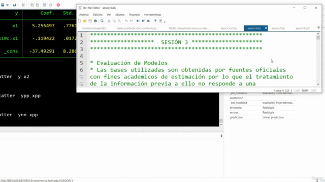 Econometría Aplicada I – Screenshot 2