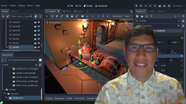 Godot 4 C# Action Adventure: Build your own 2.5D RPG – Screenshot 4