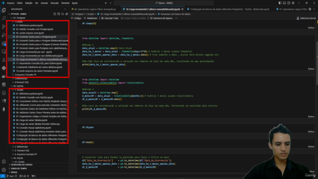 Engenharia de Dados com Python e Bancos de Dados SQL e NoSQL – Screenshot 3