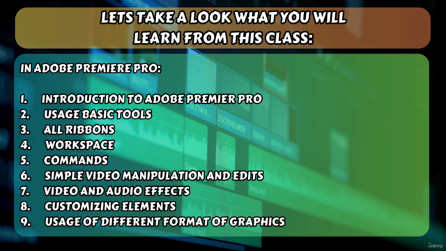 Mastering Adobe Premiere Pro CC: From Beginner to Pro Editor – Screenshot 2