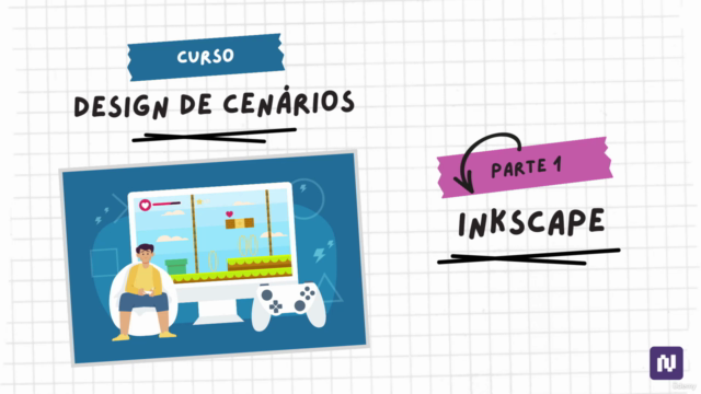 Aprenda Design e Criação de Cenários para Jogos 2D – Screenshot 1