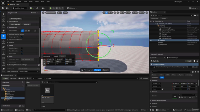 Modeling in Unreal Engine 5 – Screenshot 1