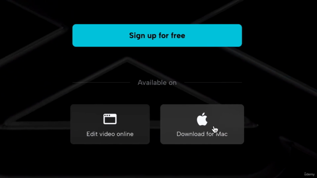 CapCut Video Editing Masterclass for Mac and PC – Screenshot 1