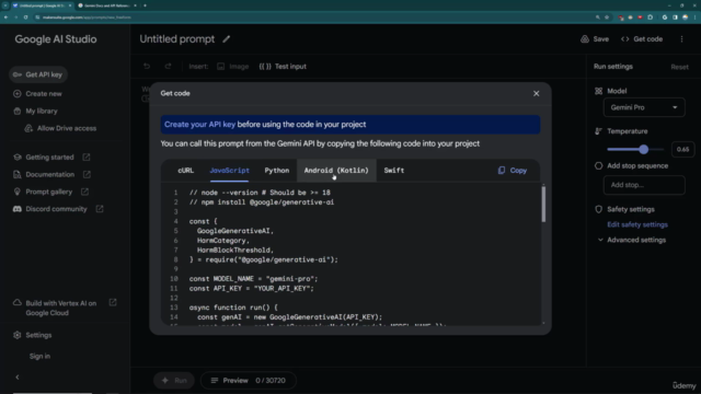 Google Gemini AI with Python API - Quick Start - Screenshot_02