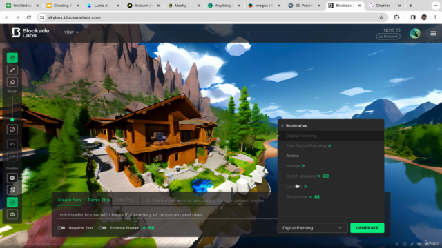 Creating 3D Animations, Game Asset, & Avatar Chatbot with AI – Screenshot 4