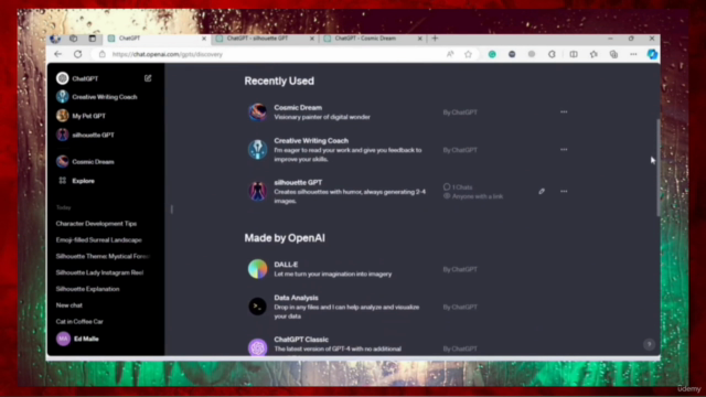 ChatGPT Plus for Chatbots, Custom GPTs Course: ChatGPT 4 – Screenshot 2