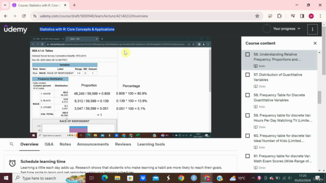 Statistics for Data Science and Business Analysis – Screenshot 1