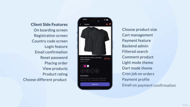 Flutter Ecommerce Course | Advanced Dart & Riverpod & Nodejs – Screenshot 1