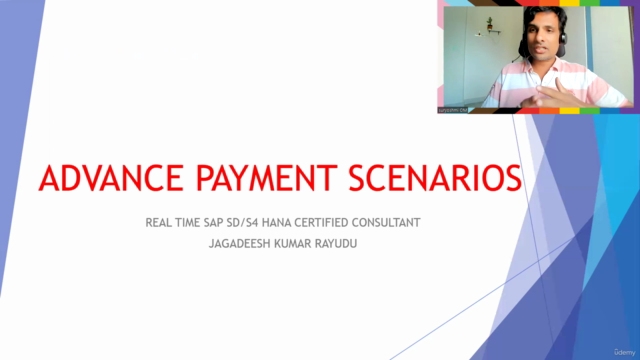Realtime SAP SD FI Advance and Down Payment Scenarios – Screenshot 4