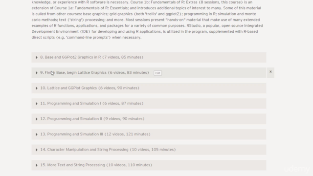 Extra Fundamentals of R – Screenshot 2