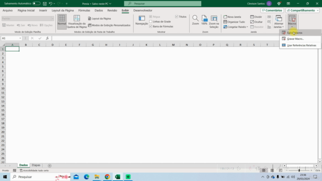 Excel VBA Automatize e Formate Relatórios sem Digitar Código – Screenshot 2