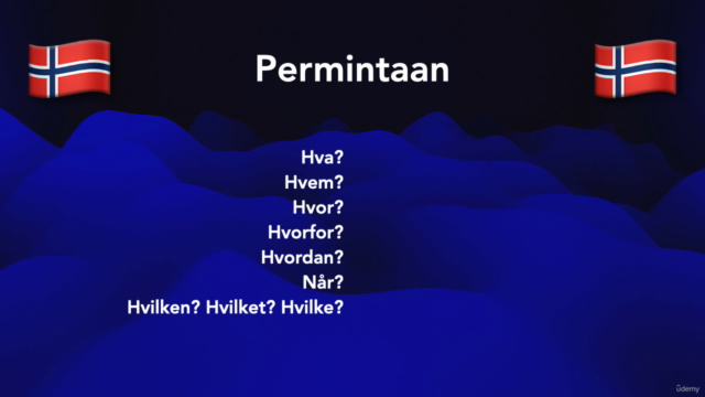 Bahasa Norwegia untuk pemula (Bahasa Indonesia) – Screenshot 4