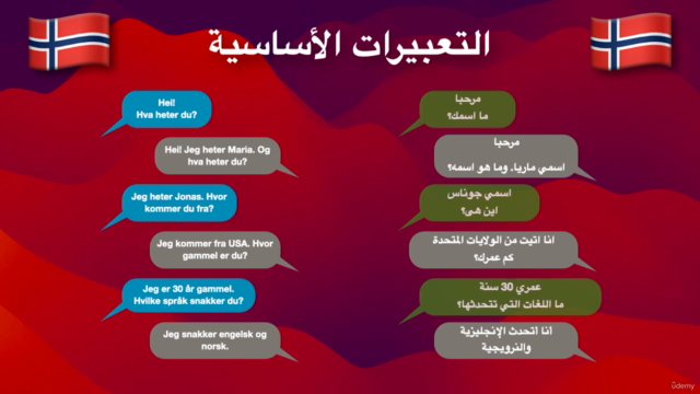 النرويجية للمبتدئين – Screenshot 1