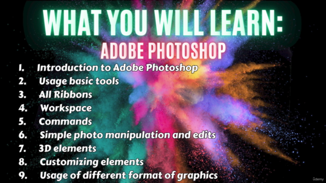 Learn Graphic Design with Photoshop Illustrator and InDesign – Screenshot 2