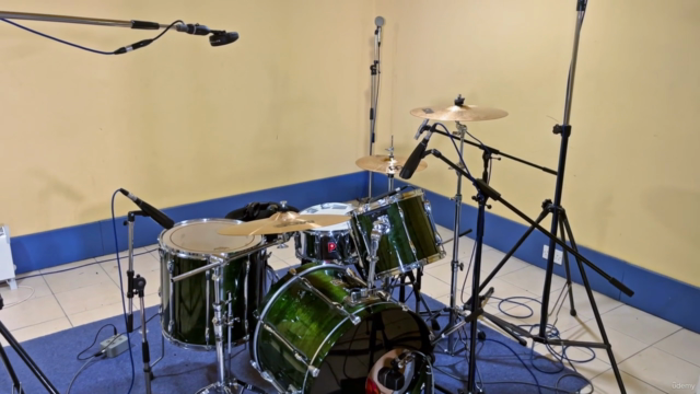 The Complete Live Drums Editing & Mixing in Pro Tools Course – Screenshot 1