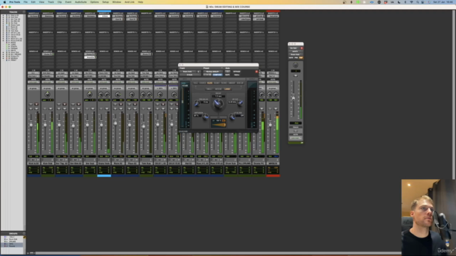The Complete Live Drums Editing & Mixing in Pro Tools Course – Screenshot 3