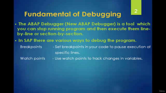 SAP Debugging- Techno Functional Course - Screenshot_01