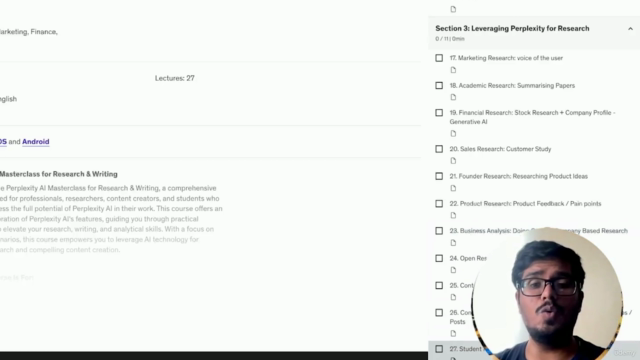 Perplexity AI Masterclass for Research & Writing – Screenshot 4