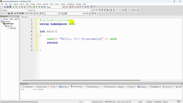 The Complete C++ Programming Course from Basic to Expert – Screenshot 3