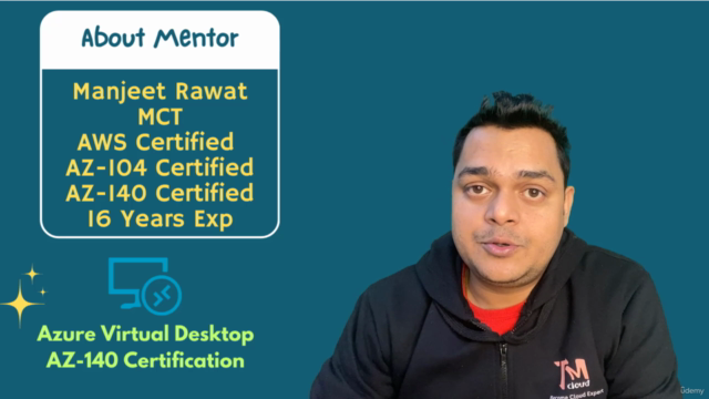 Become an expert in Azure Virtual Desktop (AVD) ! AZ-140 – Screenshot 2