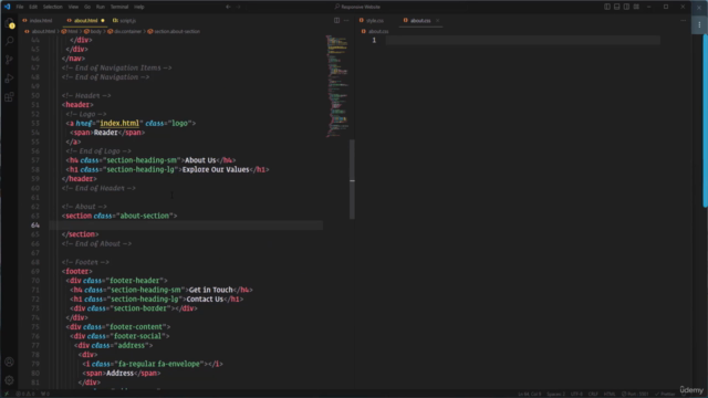 Build Multi-Page Responsive Website: HTML, CSS, JavaScript – Screenshot 3