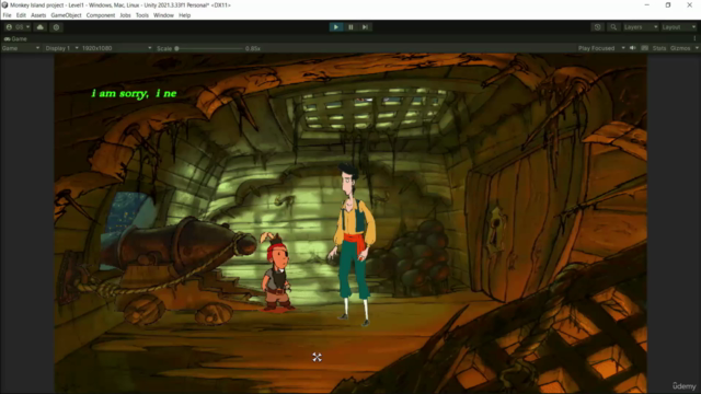 Unity 2D Advance Point and Click Game(Like Monkey Island) – Screenshot 3