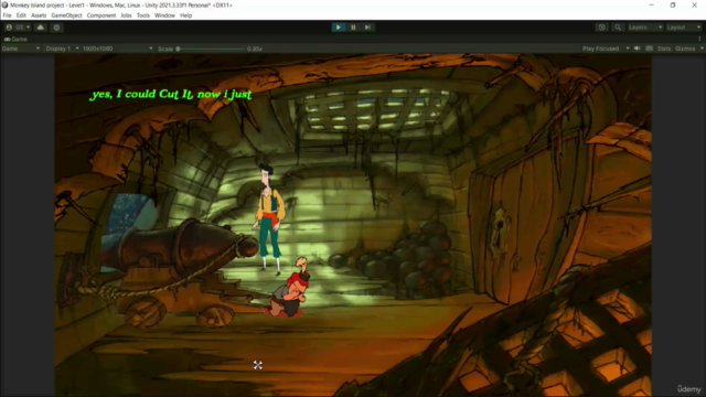 Unity 2D Advance Point and Click Game(Like Monkey Island) – Screenshot 4