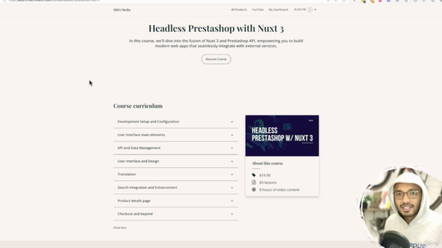 Headless Prestashop with Nuxt JS – Screenshot 2