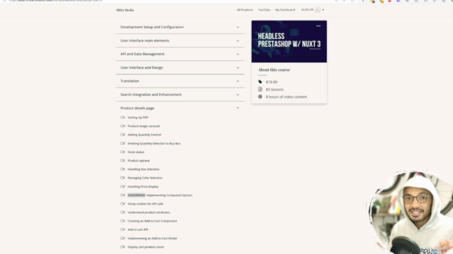 Headless Prestashop with Nuxt JS – Screenshot 4