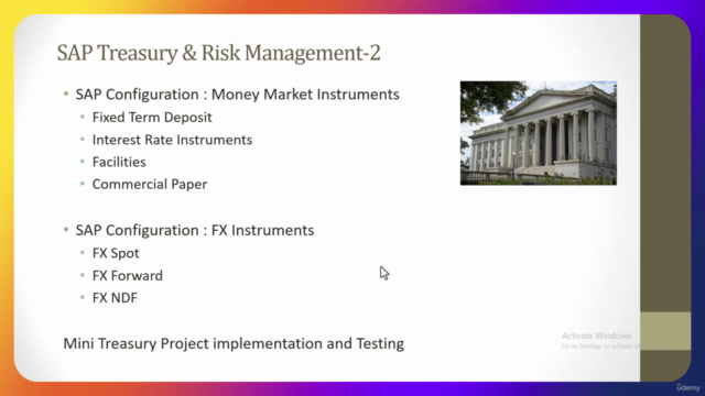 SAP Treasury and Risk Management – Screenshot 1