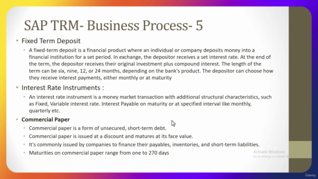 SAP Treasury and Risk Management – Screenshot 2