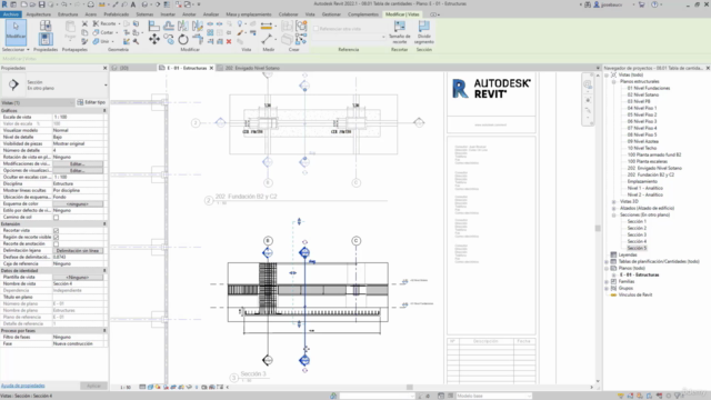 Revit Estructura, Modelado en hormigon y acero estructural – Screenshot 4