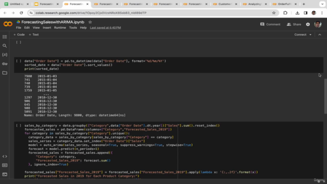 Forecasting Sales with Time Series, LightGBM & Random Forest – Screenshot 1