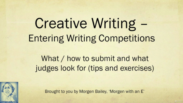 Creative Writing – Entering Writing Competitions – Screenshot 1
